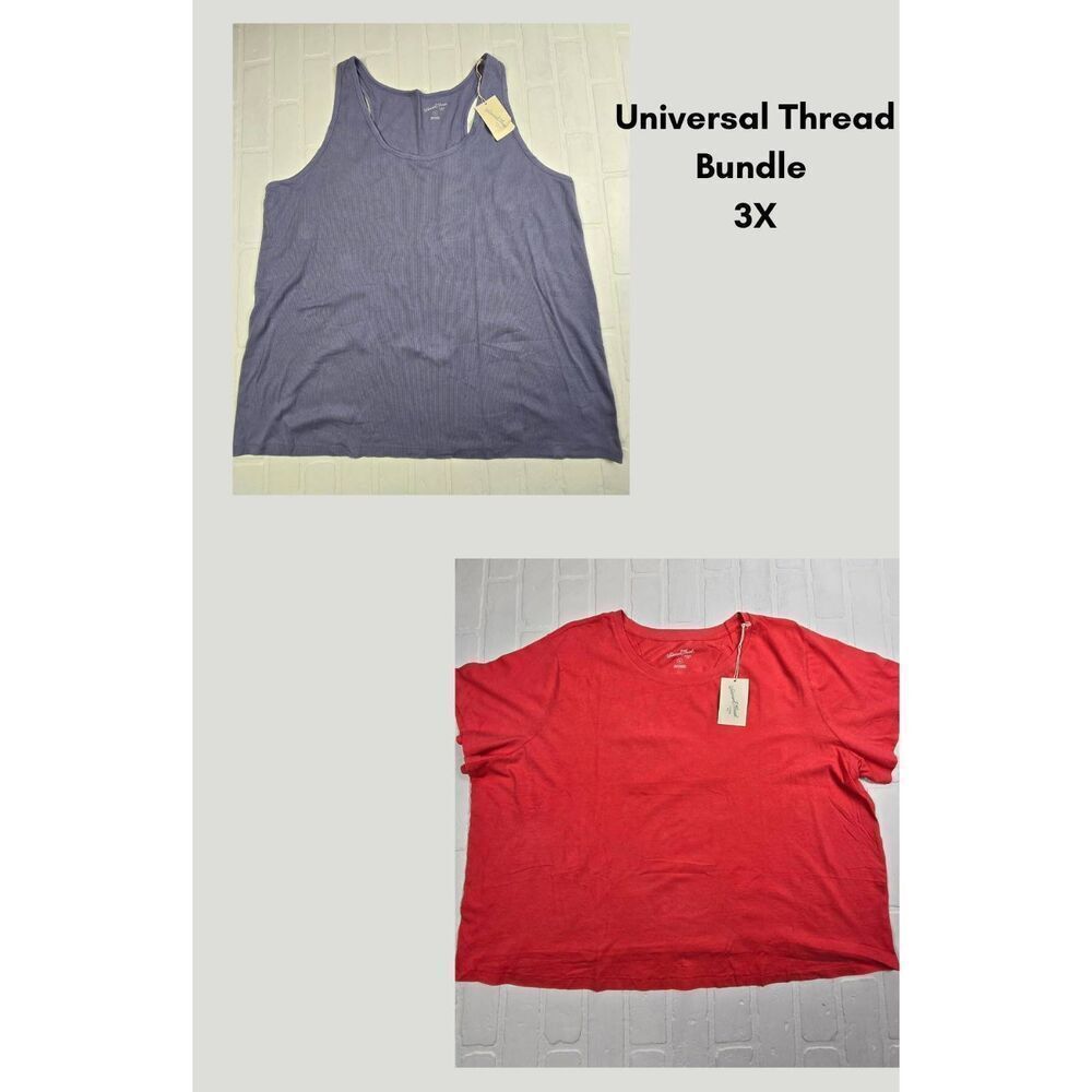 Universal Thread Bundle of Two Shirts Size 3X